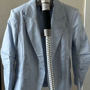 Baby blue blazer